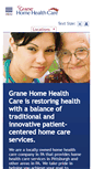 Mobile Screenshot of granehomehealth.com